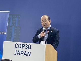 Opening remarks by Deputy Director General of Forestry Agency, Mr. Tanimura